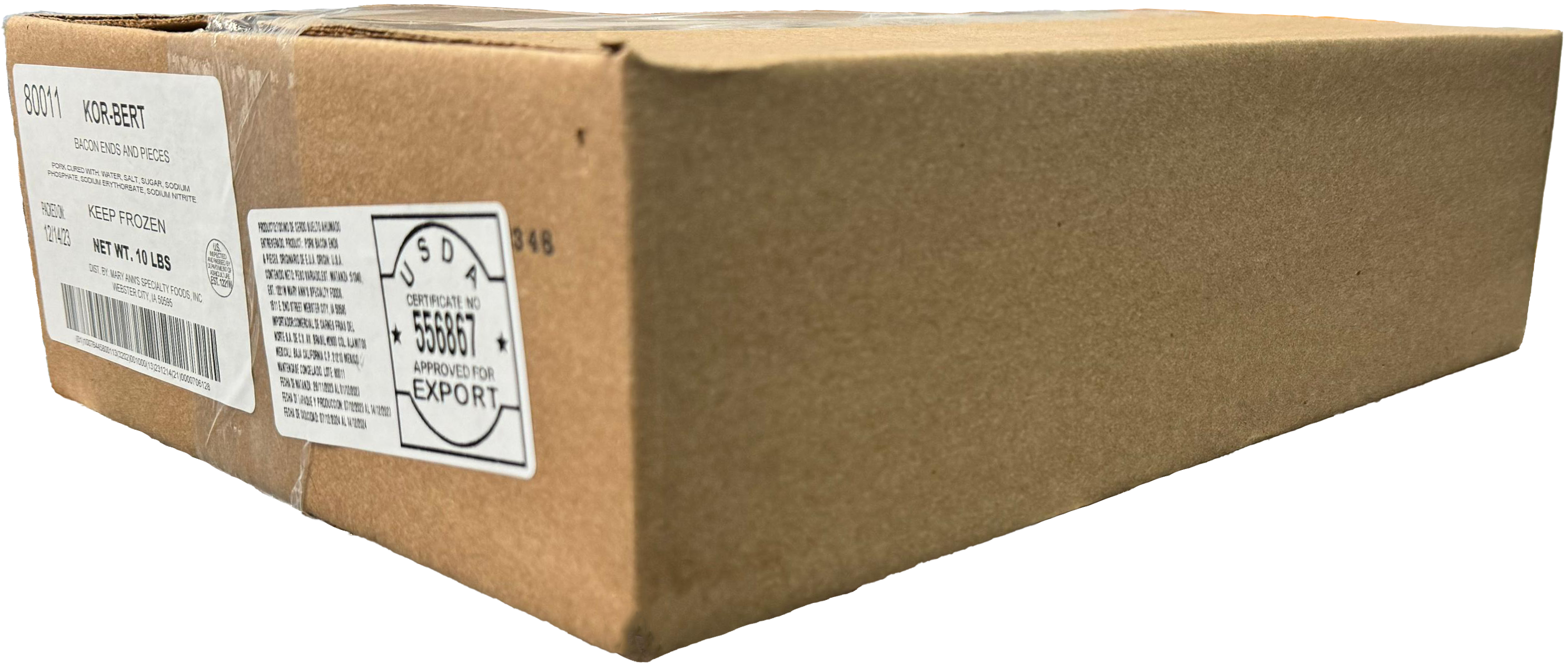 TOCINO SUELTO KOR-BERT 10 LB