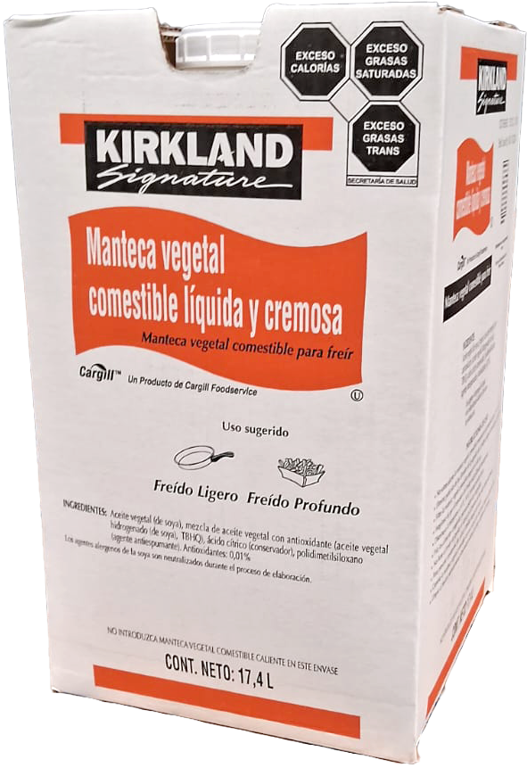 MANTECA LIQUIDA KIRKLAND 17.4 L