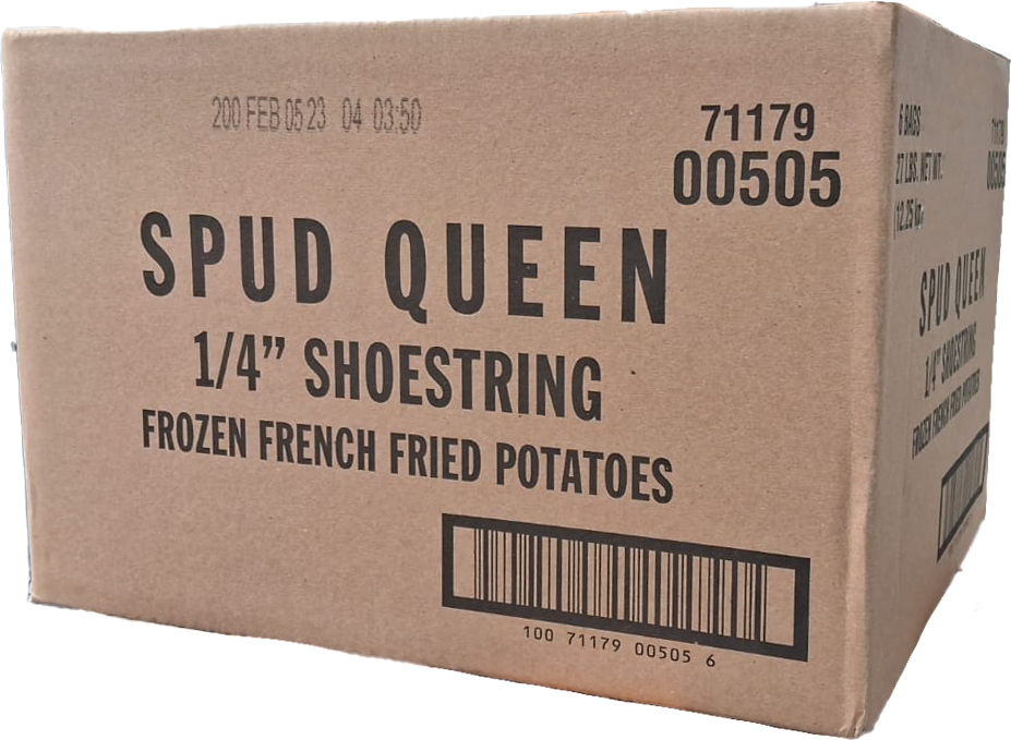 PAPAS CONGELADAS CORTE 1/4 SPUD QUEEN 6/4.5 LB