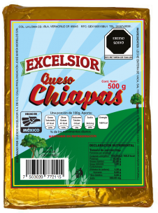 QUESO CHIAPAS EXCELSIOR 500GR