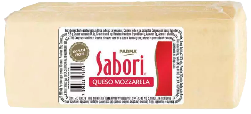 QUESO MOZZARELLA SABORI KG
