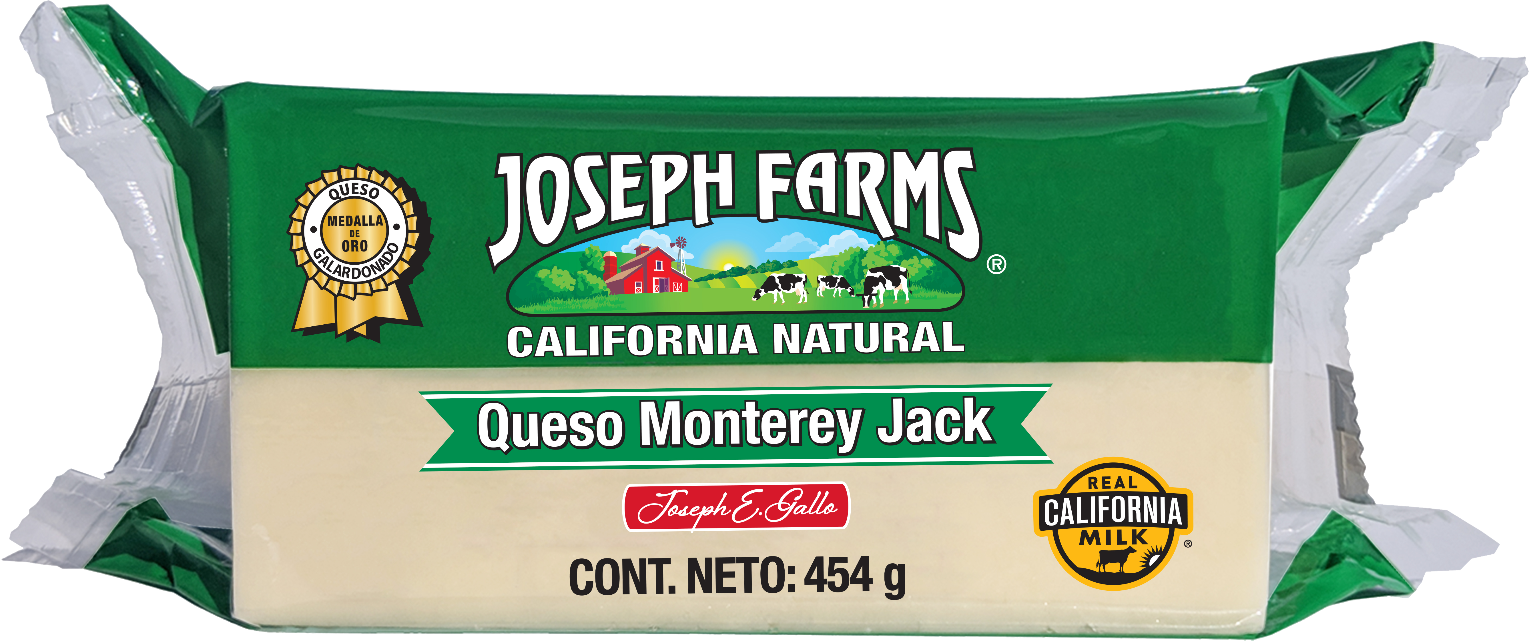 QUESO MONTERREY BARRA JOSEPH FARMS 20/1 LB.