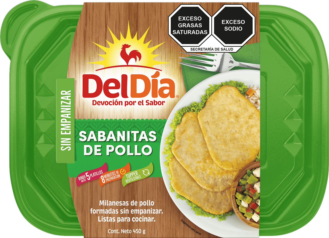 SABANITAS DE POLLO DEL DIA 12/450 GR