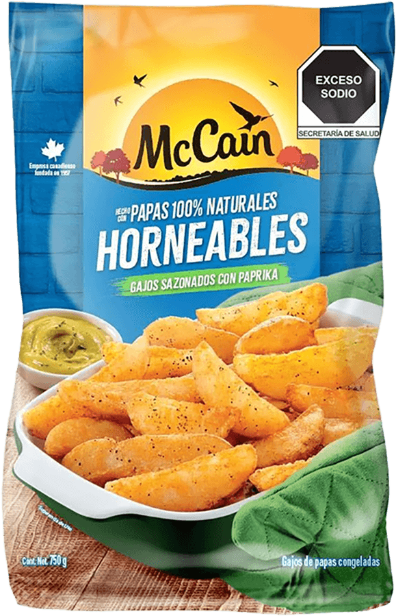 PAPA GAJO CONGELADA PAPRIKA MCCAIN 12/750G