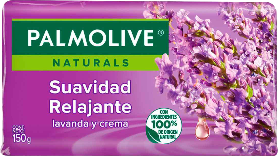 JABON DE TOCADOR PALMOLIVE LAVANDA Y CREMA 72/150 G