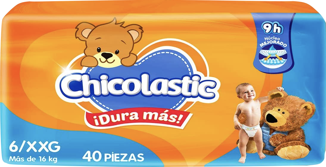 PAÑAL CHICOLASTIC CLASSIC T6 4/40 PZ