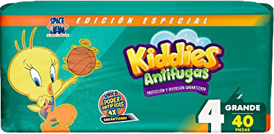 PAÑAL KIDDIES T4 4/40 PZ