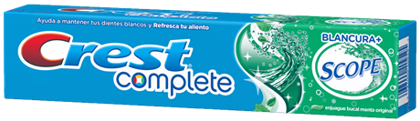 CREMA DENTAL CREST COMPLETE BLANCURA SCOPE 36/75 ML