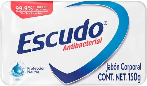 JABON DE TOCADOR ESCUDO BLANCO 72/150 GR