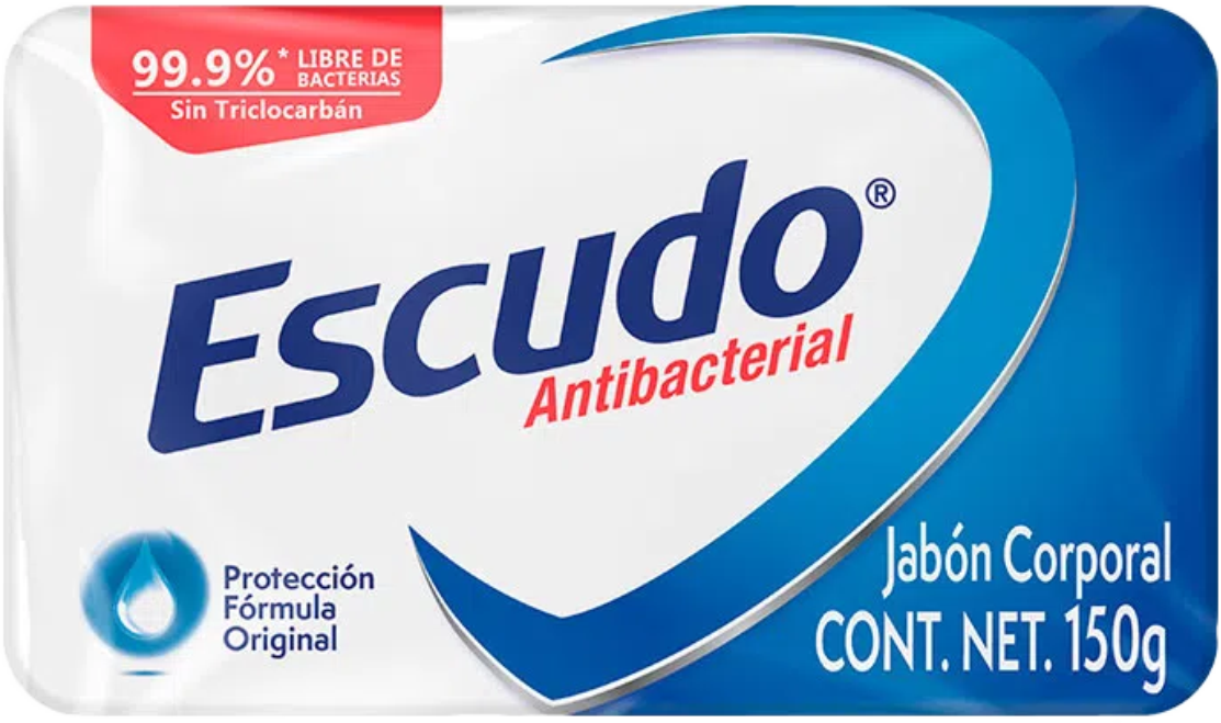 JABON DE TOCADOR ESCUDO AZUL 72/150 GR