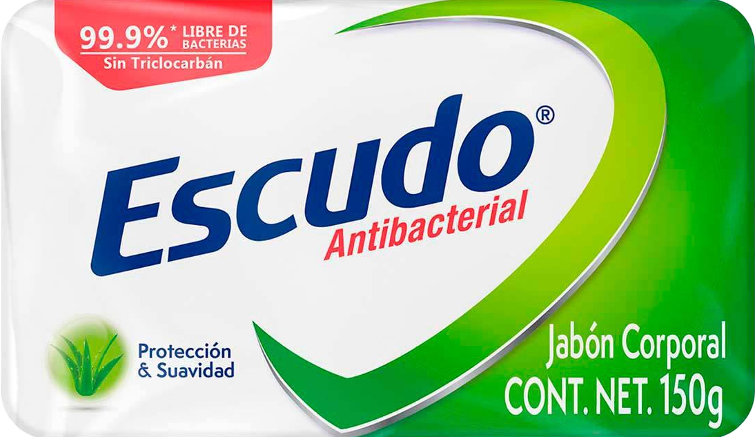 JABON DE TOCADOR ESCUDO VERDE 72/150 GR