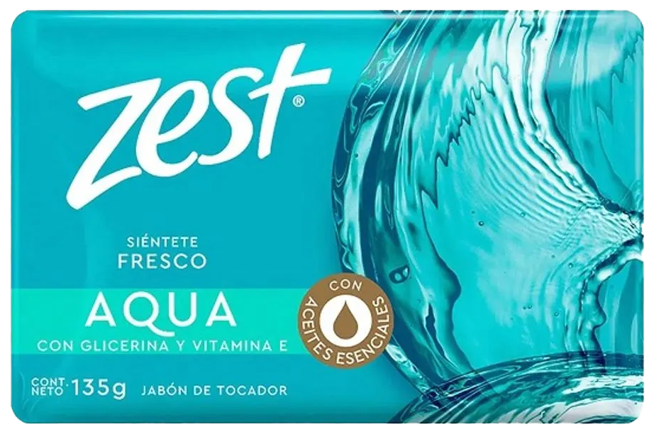 JABON ZEST AQUA 72/135 GR