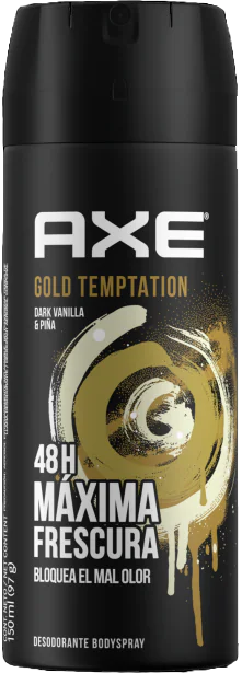 DESODORANTE EN AEROSOL AXE GOLD TEMPTATION 12/97GR