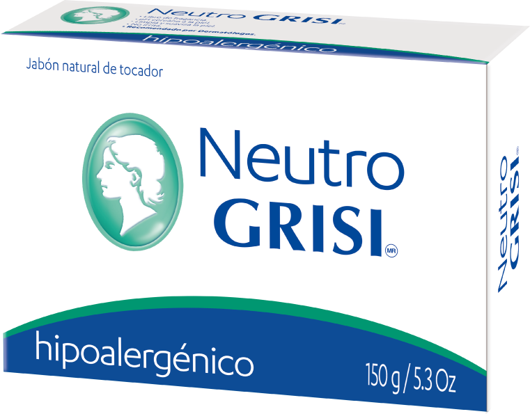JABON BARRA GRISI NEUTRO 50/150 GR