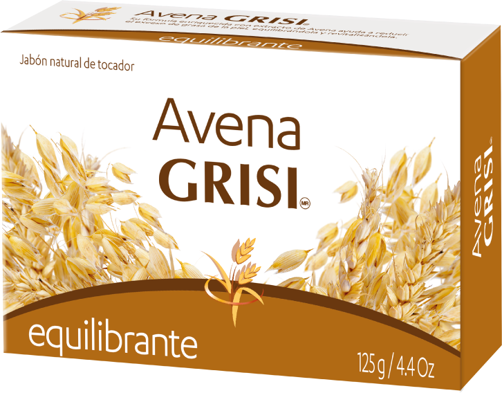 JABON BARRA GRISI AVENA 50/125 GR