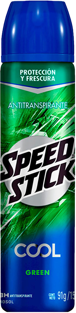 DESODORANTE EN AEROSOL SPEED STICK GREEN 12/91GR