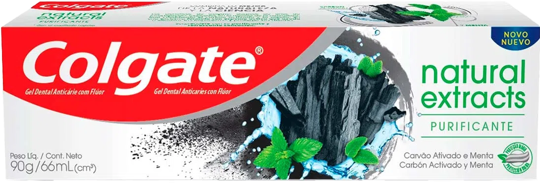 CREMA DENTAL COLGATE LUMINOUS WHITE CARBON ACTIVADO 48/66 ML