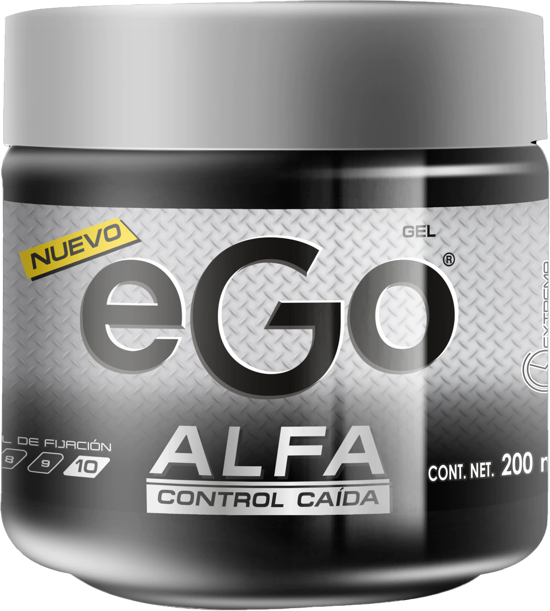 GEL P/CABELLO EGO ALFA 12/200 GR
