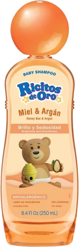 SHAMPOO RICITOS DE ORO MIEL 250ML 24/1PZ