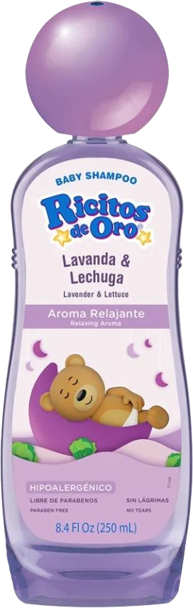 SHAMPOO RICITOS DE ORO LAVANDA 250ML 24/1PZ
