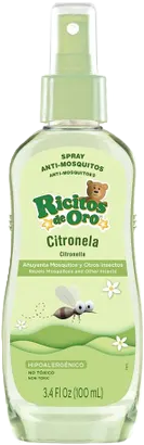 SPRAY ANTIMOSQUITOS RICITOS DE ORO CITRONELA 100ML 12/1PZ