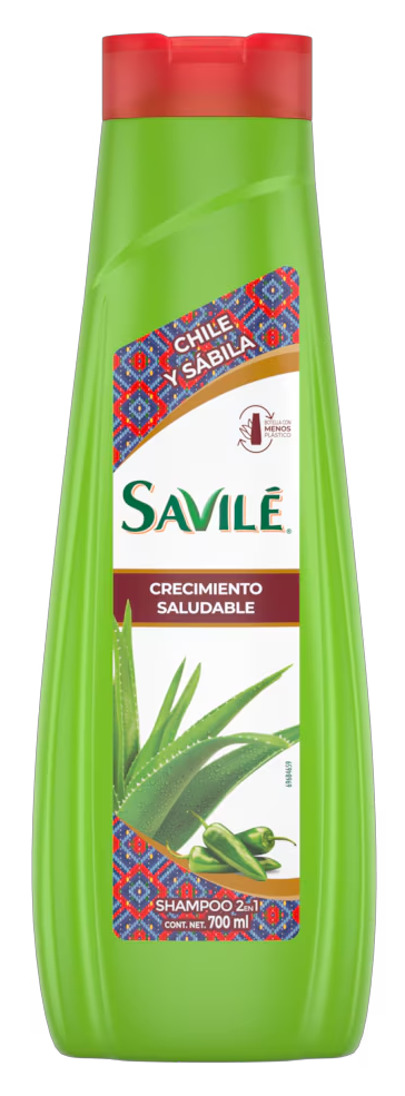 SHAMPOO SAVILE CHILE 2 EN 1 12/700 ML