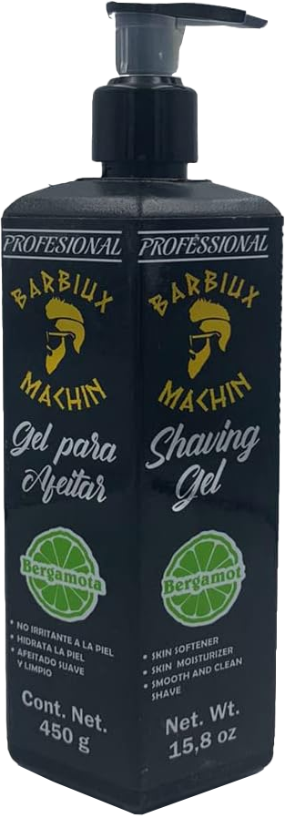 GEL P/AFEITAR BARBIUX BERGAMOTA 12/450GR