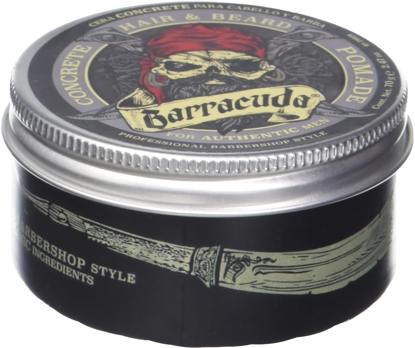 CERA P/CABELLO Y BARBA BARRACUDA CLAY 12/70GR
