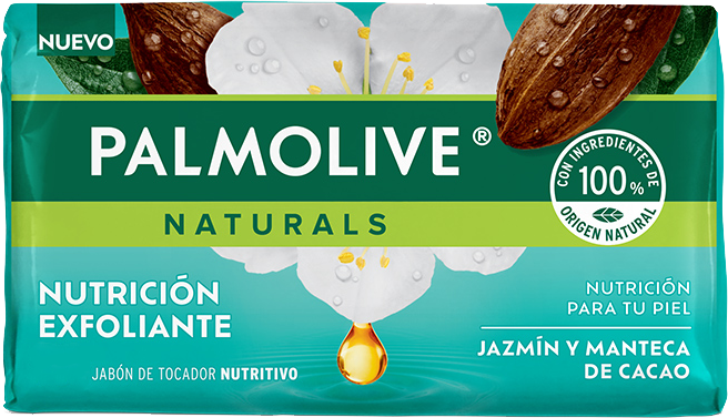 JABON DE TOCADOR PALMOLIVE NATURALS JAZMIN Y CACAO 72/120 GR