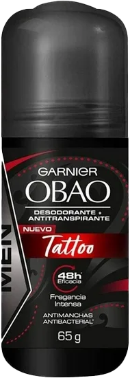 DESODORANTE OBAO P/HOMBRE TATTO 24/65 GR