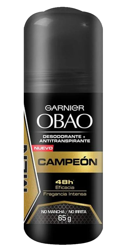 DESODORANTE OBAO P/HOMBRE CAMPEON 24/65 GR