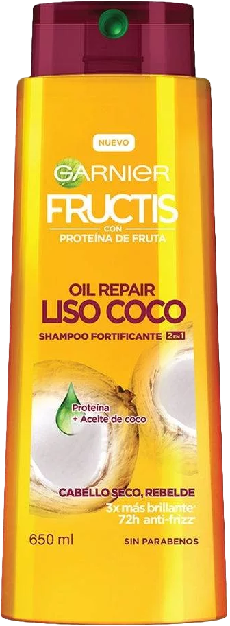 SHAMPOO FRUCTIS OIL REPAIR LISS COCONUT 12/650ML