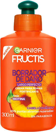 CREMA P/PEINAR FRUCTIS BORRADOR D DAÑO LARGO PERF 12/300ML