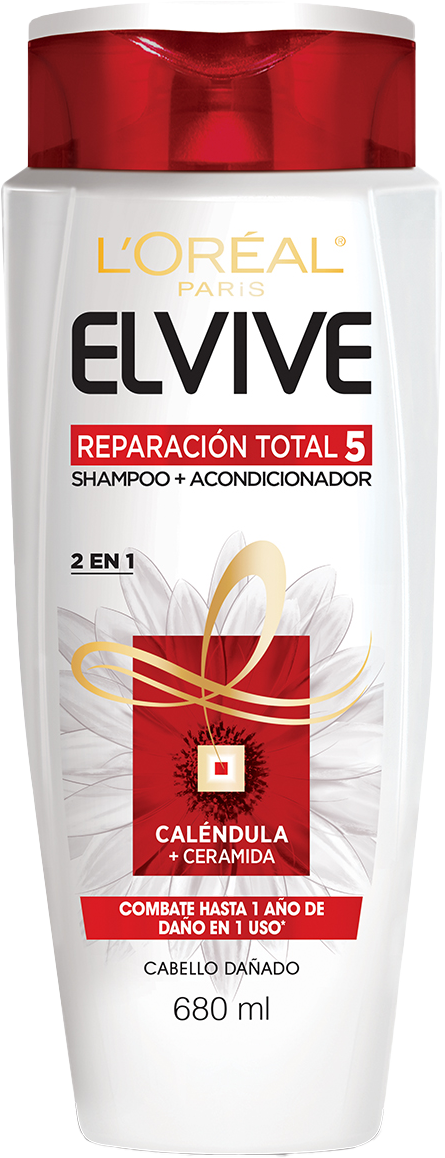 SHAMPOO ELVIVE REPARACION TOTAL 5 2N1 12/680ML
