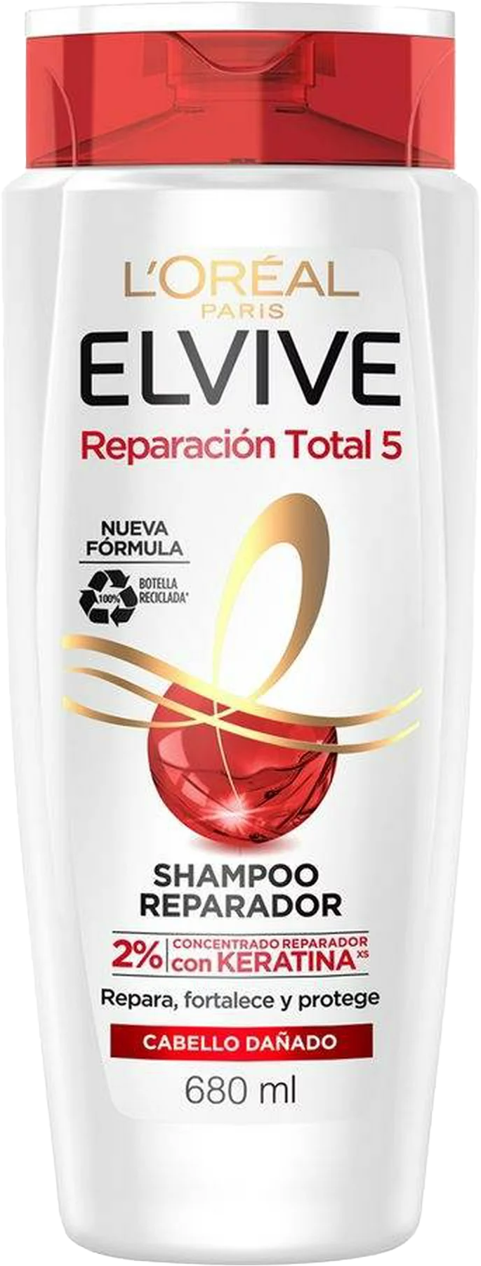 SHAMPOO ELVIVE REPARACION TOTAL 5 EXTREME 12/680ML