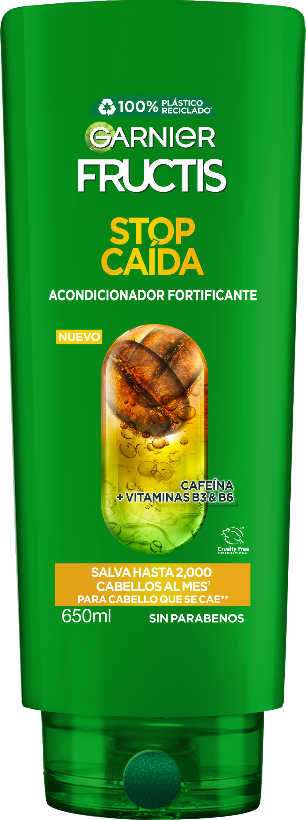 ACONDICIONADOR FRUCTIS STOP CAIDA CAFEINA 12/650ML