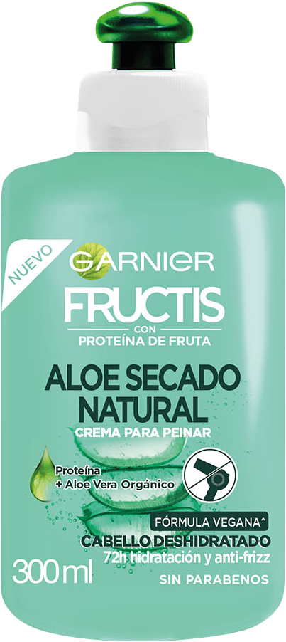 CREMA P/PEINAR FRUCTIS ALOE WATER HIDRA BOMB 12/300ML