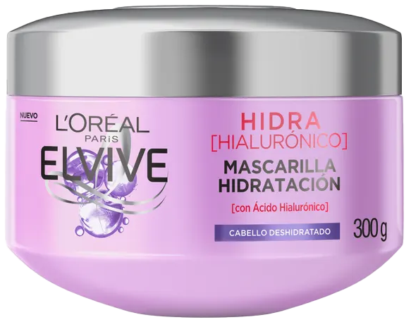 TRATAMIENTO P/CABELLO ELVIVE HIDRA HIALURONICO 6/300GR