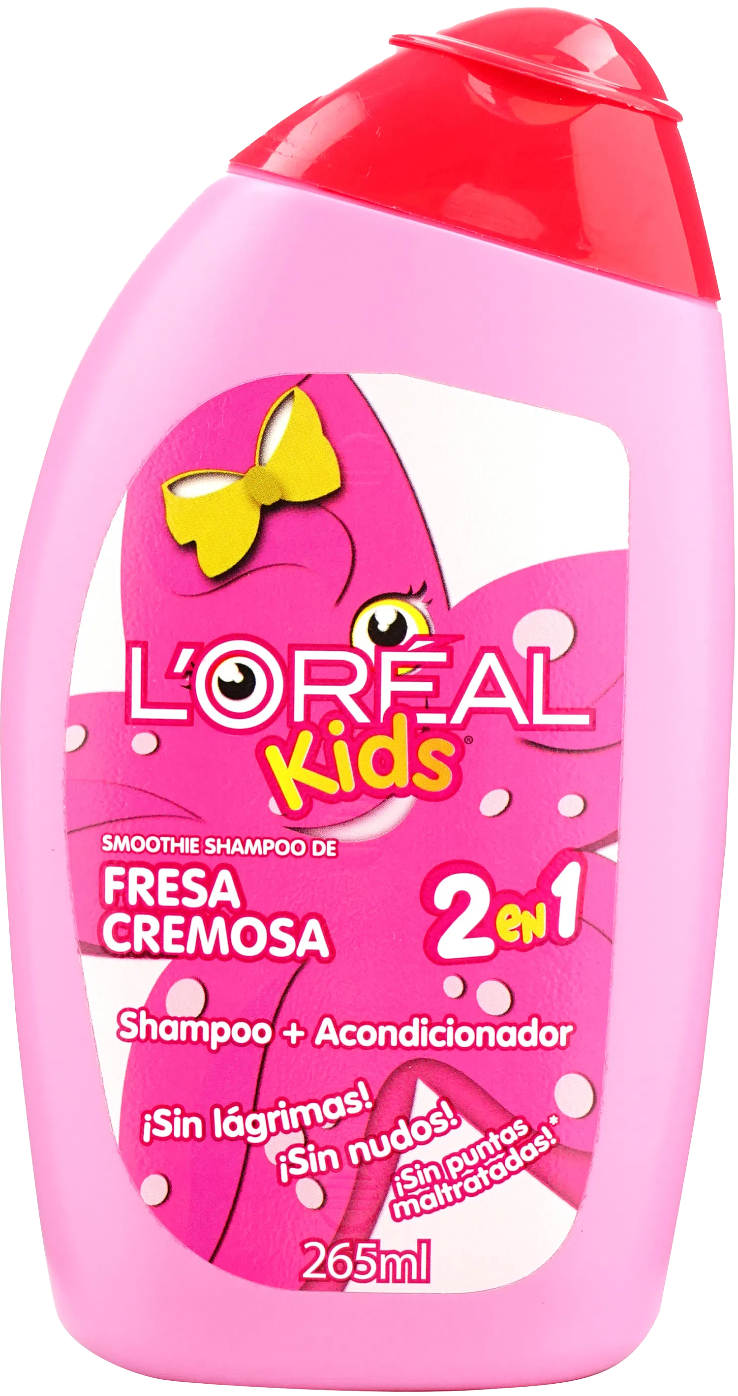 SHAMPOO LOREAL KIDS SMOOTHIE FRESA CREMOSA 12/265ML