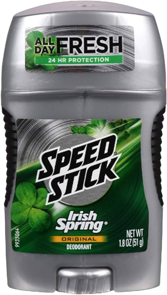 DESODORANTE EN BARRA SPEED STICK IRISH SPRING 12/1.8 OZ