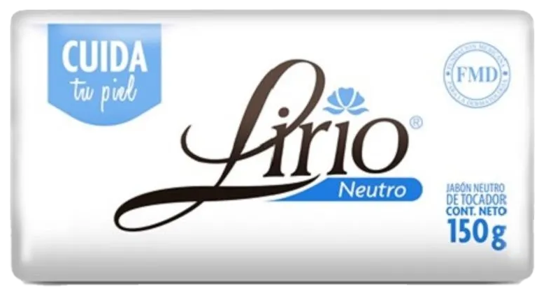 JABON DE TOCADOR LIRIO NEUTRO 50/150GR