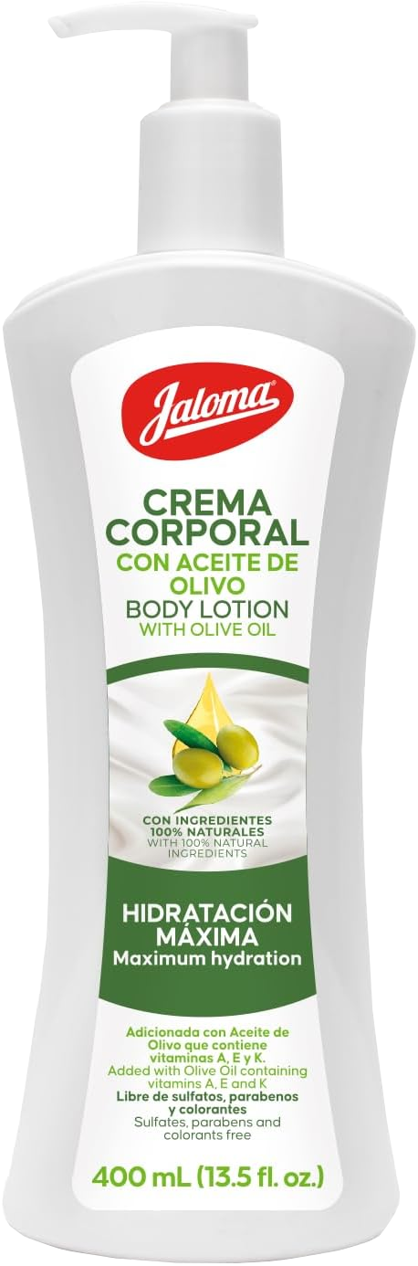 CREMA CORPORAL JALOMA ACEITE DE OLIVO 16/400ML
