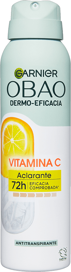 DESODORANTE EN AEROSOL OBAO DERMO VITAMINA C 12/150ML