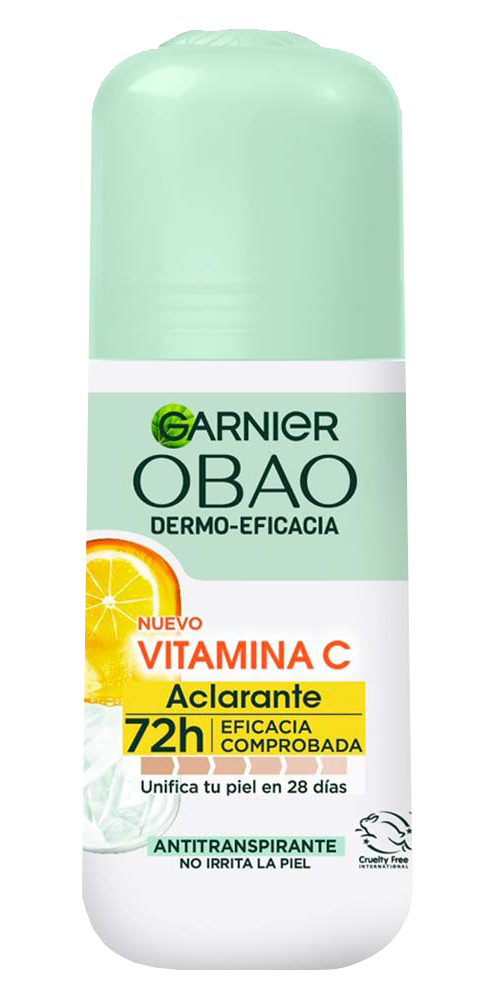 DESODORANTE EN ROLL ON OBAO DERMO VITAMINA C 24/65ML