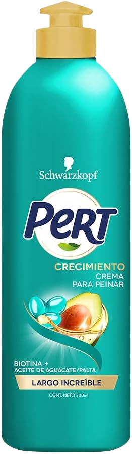 CREMA P/PEINAR PERT BIOTINA Y AGUACATE 12/300ML