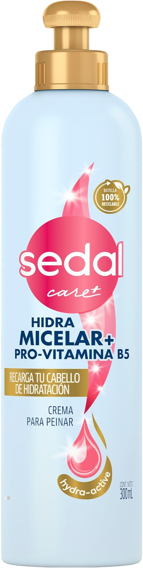 CREMA P/PEINAR SEDAL HIDRA MICELAR 12/300 ML