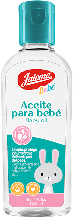 ACEITE PARA BEBE FRASCO JALOMA 96/120 GR