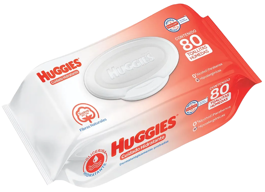 TOALLITA HUMEDA HUGGIES 80 PZ 18/1 PQ