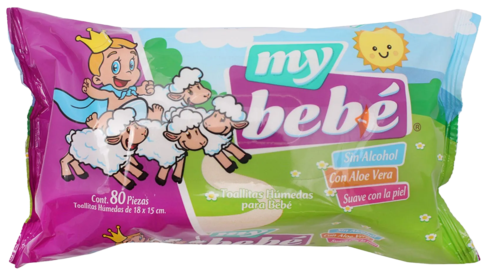 TOALLITAS HUMEDAS MY BEBE 48/80PZ