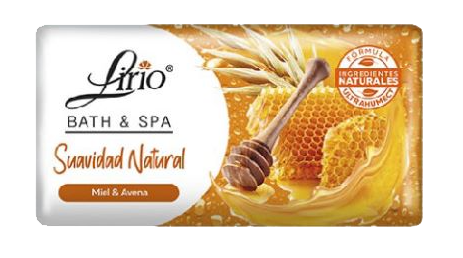 JABON DE TOCADOR LIRIO B S AVENA 50/150GR